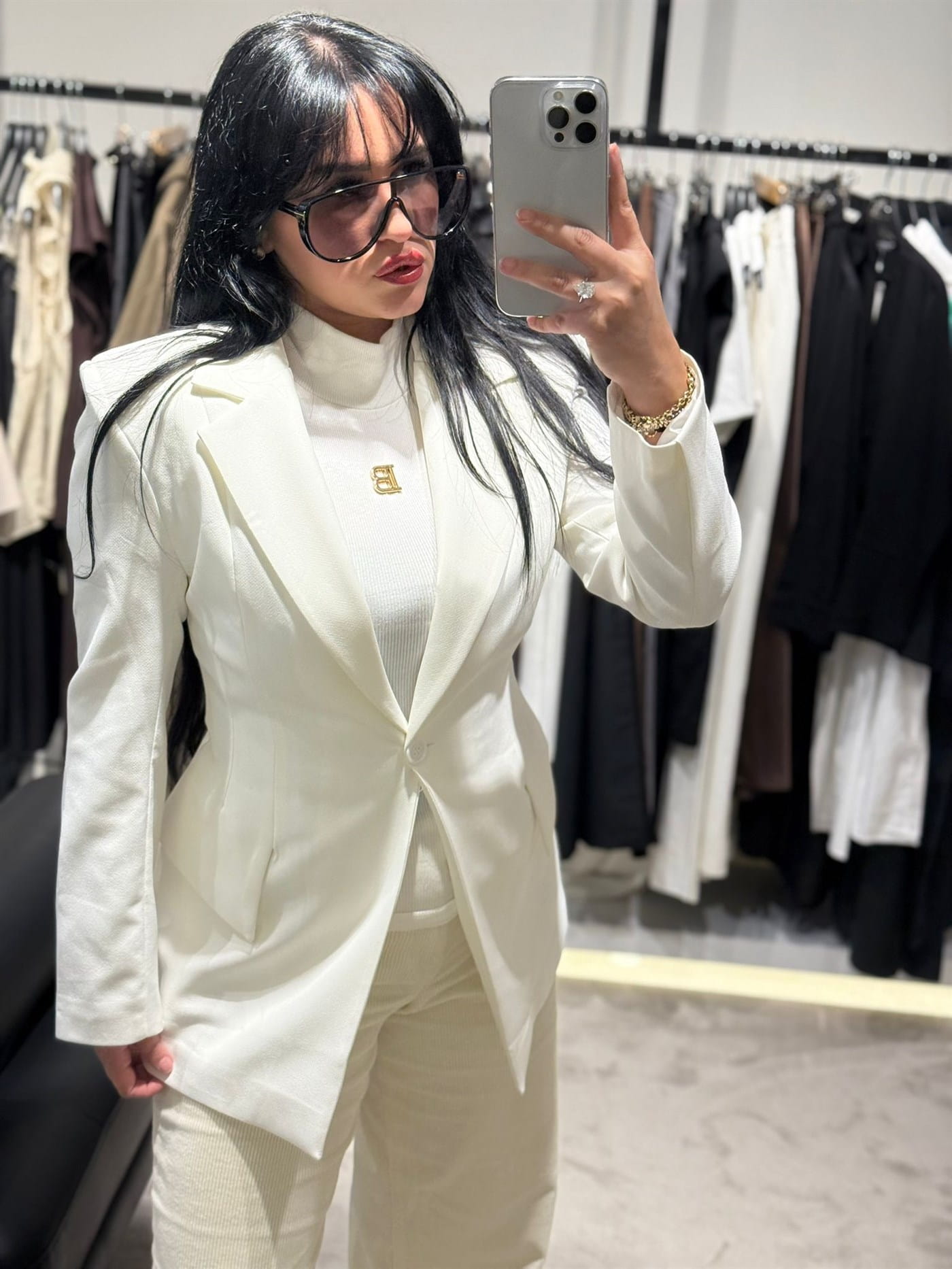 BELDEN OTURTMALI BLAZER CEKET